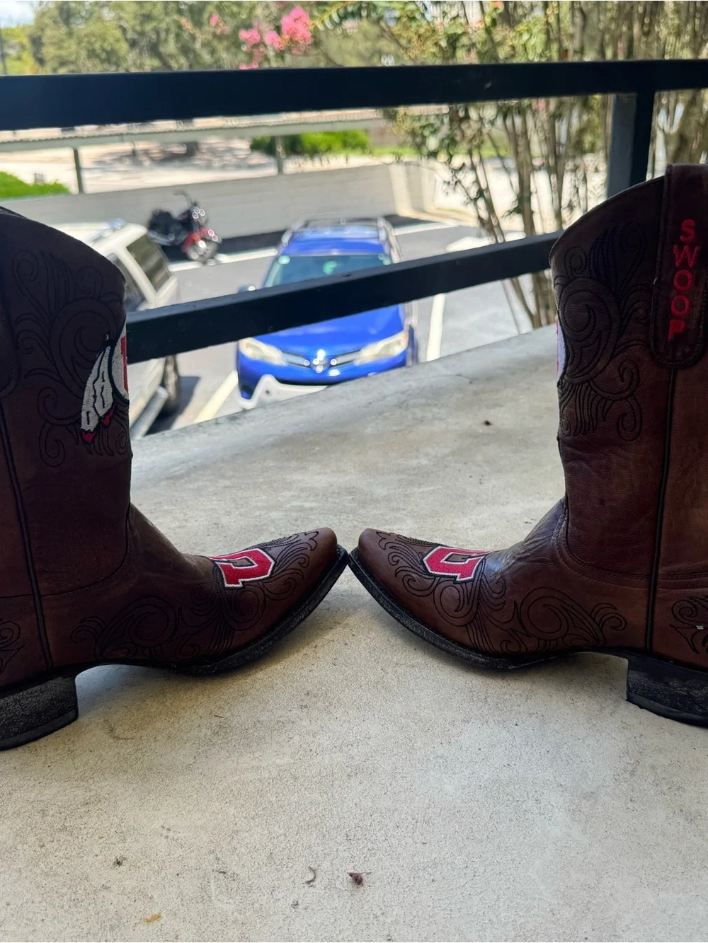 NCAA Utah Utes college football Women's Cowboy boots University of Utah